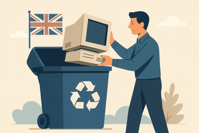 Old computer disposal in the UK: do it properly