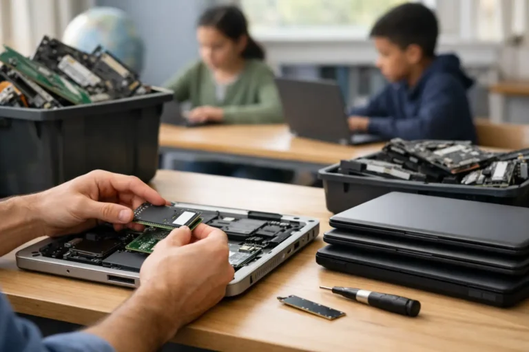 How to Upgrade School Laptops Without Waste