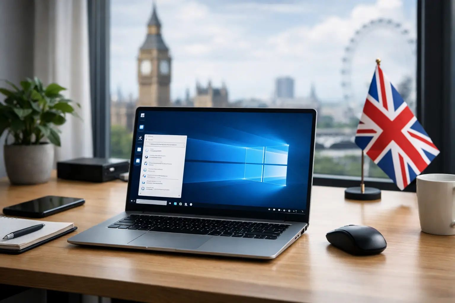 Windows Laptop Configuration for UK Work
